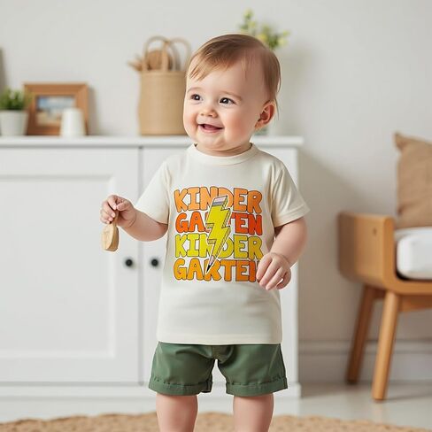 Toddler Boy Girl Summer Clothes First Day of School Shirt in My Pre school Era Shirt Toddler Kindergarten Shirts in Kuwait