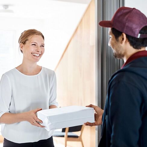 مرسلات بولي بيضاء ، 100 حزمة ، مستلزمات تغليف الأعمال الصغيرة ، أكياس الشحن ، مظاريف الشحن ، مقاومة للدموع القوية ذاتية (12x15.5 100pc) in Kuwait