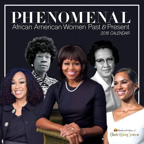 2025 African American Monthly Wall Calendar, Shades of Color: Black History, Highlighting Black Culture Through Beautiful Art, 12 by 12 Inches in Saudi Arabia