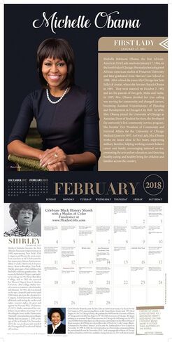 2025 African American Monthly Wall Calendar, Shades of Color: Black History, Highlighting Black Culture Through Beautiful Art, 12 by 12 Inches in Saudi Arabia