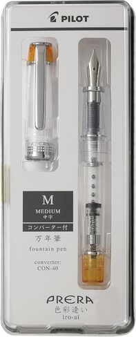 Iro-Ai Pilot Fountain Pen Transparent Green Medium Point P-FPR-1-TLG-M With Original Stylus Ballpoint Touch Pen in Kuwait