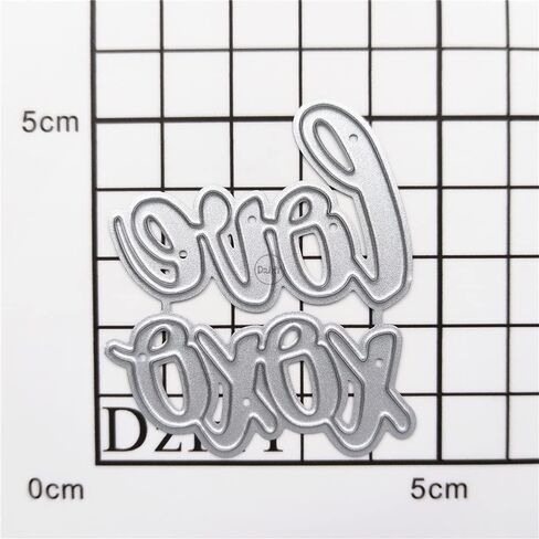 DzIxY Shadow Just Note Metal Cutting Dies for Card Making Scrapbook Kit Embossing Paper Die Cuts Machine Stencils Storage Pockets Supplies in Kuwait