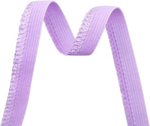 10 Yards 3/8" 10mm Picot Loop Lace Trim Elastics Decorative Spandex Band Tape Underwear Lingerie Dress Sewing Craft (Nude) in Saudi Arabia