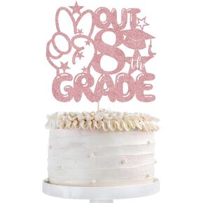So Proud of You Cake Topper,2025 Graduation Cake Topper,Congrats Grad Party Decorations,2025 High School/College/University Graduation Party Decoration Supplies. (gold)