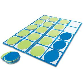 Learning Resources Ten-Frame Floor Mat Activity Set, Math Skills, 22 Pieces, Ages 5+
