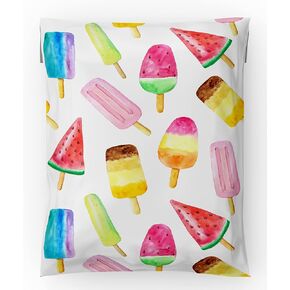 Popsicle Poly Mailers 10x13 (50 Pack) Self Seal Plastic Shipping Bags