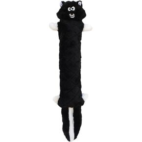 ZippyPaws - Jigglerz Tough No Stuffing Squeaky Plush Dog Toy with Crinkle Head and Tail - Chipmunk in Kuwait