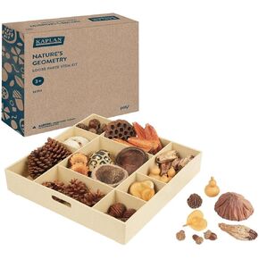 Kaplan Early Learning Nature's Geometry: Loose Parts STEM Kit