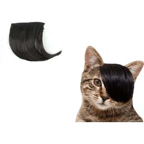 2pcs Funny Dog Wig, Cat Cosplay Wig, Pet Costume Accessories Cat Cosplay Costume, for Halloween, Christmas, Parties,
