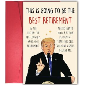 Goodbye Card for Coworkers Leaving - Heartfelt Farewell Card with Uplifting Message ‘Never Underestimate The Difference You Made’, Retirement Gifts for Women Men, New Job Card for Boss Friends