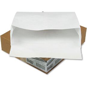 Survivor Tyvek Expansion Mailer, 12 x 16 x 4, White, 18lb, 50/Carton