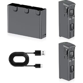 Avata 2 Intelligent Flight Battery 1-Pack 2150mAh Large Capacity Portable Replacement Battery and Two-Way Charging Hub，Fully Compatible with Avata 2 Drone（23 Minutes of Max Flight Time）