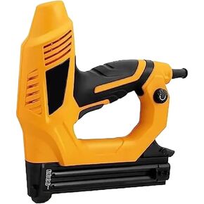Oil-Free Pneumatic Staple Gun Electric Nailer Stapler 18GA 2-in-1 Power Nail Gun 2000Pcs Nails Adjustable Nail Gun