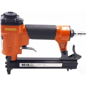 Oil-Free Pneumatic Staple Gun 21GA 8016 Pneumatic Air Stapler Nailer Fine Gun Use for Furniture Woodworking Power Tools 6-16mm