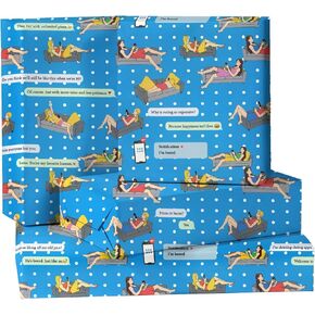 ورقة تغليف القطط الأسود 8 أوراق القطط ذات الطابع اللطيف لمحبي القط ، أصحاب الحيوانات الأليفة ، ورق تعبئة الهدايا ، 20 "× 28" in Kuwait