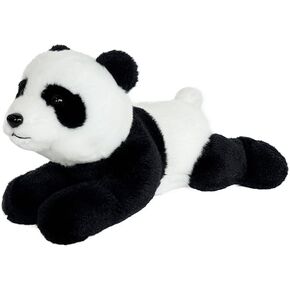 Stuffed Animal for Kids,12 inch Realistic Animal Plush Toy Lying Down Posture Animals,Plush for Boys Girls Adult Birthday Hug Teaching(L-Lesser Panda)