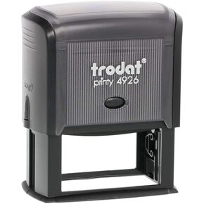 Trodat 4926 Extra Large Self Inking Rubber Stamp- Customized with your unique text