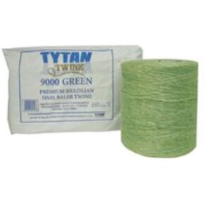 Tytan International Sbt9grty Green Sisal Baler Twine 9000'