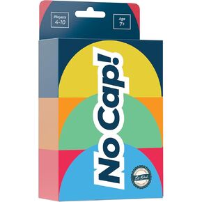 No Cap! - Funny Card Games Meet Smart Strategy | Team Up, Outsmart, and Laugh Loud with This Fast-Paced Pick for Travel Card Games, Party Games & Kids Games Ages 7+