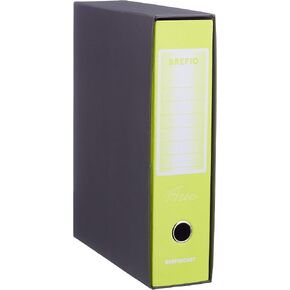 0201190.GF Protocol Recorder, Fluorescent Yellow, Back 8 cm