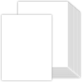 110lb Cardstock White 8.5x11, 50 Sheets Heavyweight White Card Stock 300 GSM Thick Paper for Cards Making, Arts and Craft, Drawing, DIY Projects