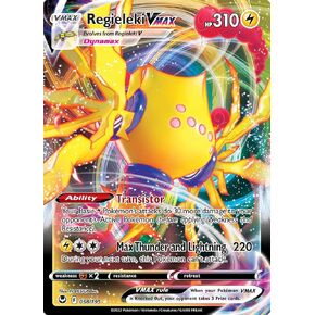 Regieleki VMAX - 058/195 - Ultra Rare - Silver Tempest - NM/M