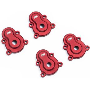 TinkerTimeRC CNC Alu Front Rear Outer Portal Housings Cover for Redcat Ascent-18 - Remote Control Car, RC Cars Upgrade Parts Outer Portal Housings Cover for 1/18 Redcat Ascent (HELIDIRECT) (TT-0004)