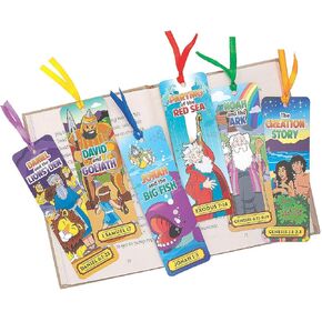 Bible Story Bookmark Assortment - Stationery - 48 Pieces