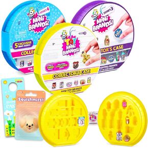 Zuru 5 Surpr Mini Mini Collector Set - حزمة من الألعاب المصغرة المفاجئة ، والأرقام المصغرة ، والملصقات ، والمزيد | مجموعة متنوعة قابلة للتحصيل