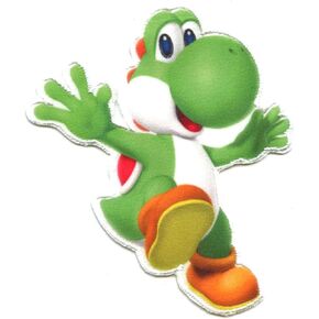 Simplicity 1935088001 Nintendo's Super Mario Sew or Iron-on Yoshi Applique for Clothing and Crafts, 3.25" W x 3.625" H, Multicolor, 1 Piece