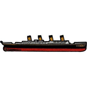 Titanic Embroidered Iron-on Patch