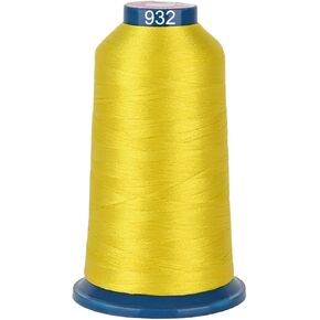 Polyester Embroidery Thread 4000M(4374Y) 40WT Thread for Commercial Multi Needles and Single Needle Embroidery Machine Navy 0760