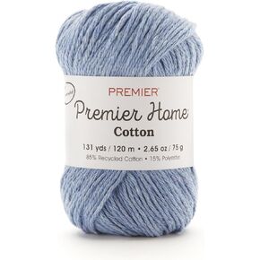 PREMIER YARNS Premier Home Cotton Yarn, Solid Cornflower