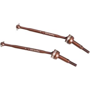 KYX Racing Hard Steel Front Drive Shaft Upgrades Parts Accessories for 1/10 Rc Crawler Tamiya Hotshot II