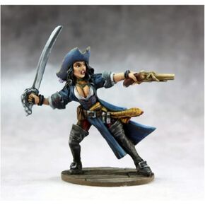 Reaper Dark Heaven Legends Elizabeth Pirate Captain Miniature