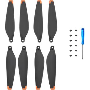 8pcs Mini 3 Pro Mini 4 Pro Propellers for DJI Mini 4 Pro أو DJI Mini 3 Pro Pro Proted Resplication Plades Parts Exclues