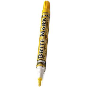 Aqua Brite Mark Permanent Underwater Marking Pen - Yellow