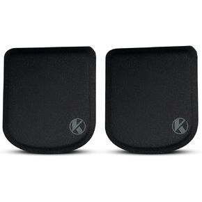 Ultra-Thin Portable Laptop Wrist Rest Pads (Onyx Black)