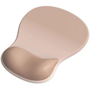 Ergonomic Mouse Pad with Wrist Rest, Gel Mousepad with Wrist Support, Pink Mouse Wrist Rest with Non-Slip PU Base, Pain Relief, Computer Mouse Pad for Laptop, Desk, Gaming, Office, Home