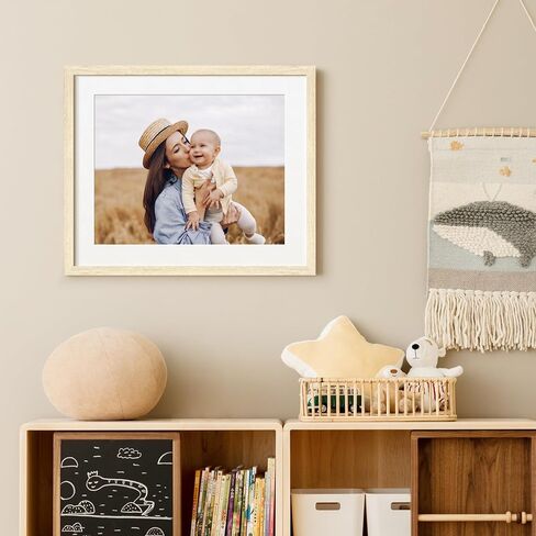 إطار صورة مقاس 4 × 6 مع حصيرة مقاس 3.5 × 5، مجموعة إطارات خشبية محببة متعددة الألوان مكونة من 4، إطارات صور جدارية مقاس 4 × 6 للتركيب على سطح الطاولة أو الحائط (4 عبوات، متعدد الألوان) in Kuwait