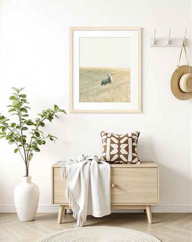 إطار صورة مقاس 4 × 6 مع حصيرة مقاس 3.5 × 5، مجموعة إطارات خشبية محببة متعددة الألوان مكونة من 4، إطارات صور جدارية مقاس 4 × 6 للتركيب على سطح الطاولة أو الحائط (4 عبوات، متعدد الألوان) in Kuwait