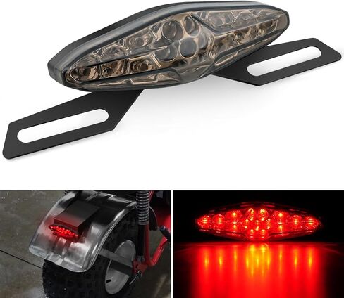 Nilight UTV LED Chase Brake Light Universal 1.75"-2.0" Roll Bar Mount LED Running Brake Strobe Reverse Cargo Light for UTV ATV Can-Am Polaris RZR Dune Buggy Golf Cart Boat, 2 Years Warranty in Kuwait