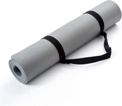 PIMOCLY اليوغا حصيرة حزام قابل للتعديل حصيرة تحمل حبال نسيج القطن دائم (متعدد الألوان) in Kuwait