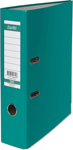 100551806 Lever Arch File A4 5 cm Pack of 20 Turquoise in Saudi Arabia