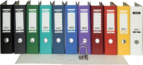 100551806 Lever Arch File A4 5 cm Pack of 20 Turquoise in Saudi Arabia