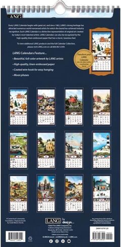 Lang Companies, Linda Nelson Stocks 2026 Vertical Wall Calendar, 8'' X 15.8'', 12-Month Calendar with Stapled Binding in Saudi Arabia