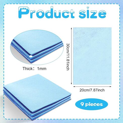 Blue Love Sheets 9 PCS Love Molects Love Love Love Love Love Love Assor for Crafts DIY Craft Craft Planswork Projects 3 Colors 11.81 × 7.87 × 0.04 بوصة (أزرق) in Saudi Arabia
