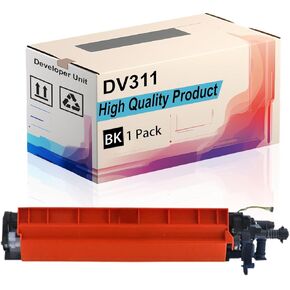 DV311 Developer Unit Compatible for Konica Minolta bizhub C220 bizhub C280 bizhub C360 Printers, High Yield 100000 Pages, Print More Pages (3 Pack Black)