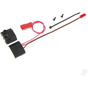 Traxxas Connector, Power tap (with Voltage Sensor)/ Wire tie/ 2.6x8 BCS (2)