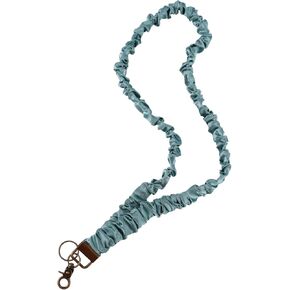 Retractable Scrunchy Lanyard Neck Keychain Ideal Decorations and Accessories for Hanging ID Badges and Keys for Women